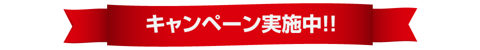キャンペーン実施中